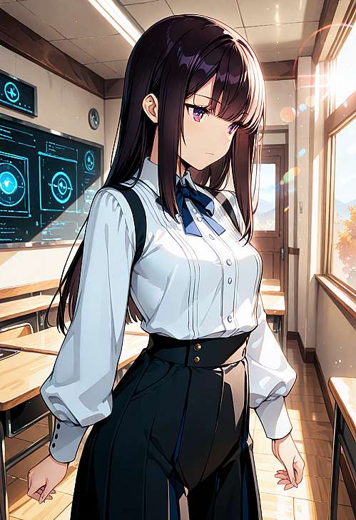 神秘的女孩